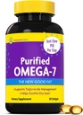 InnovixLabs Purified Omega 7 Supplement - 210 mg Omega-7 Palmitoleïnezuur, Visolie voor Metabolisme en triglyceriden Ondersteuning, essentiële vetzuren, IFOS goedgekeurd, 30 Softgels