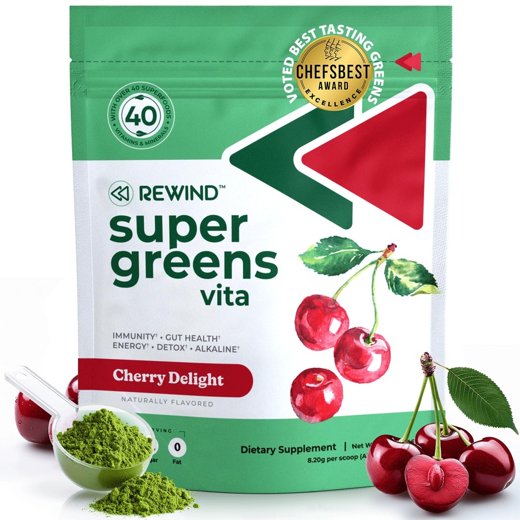 Best Proef Super Greens Powder met 40+ Superfoods 