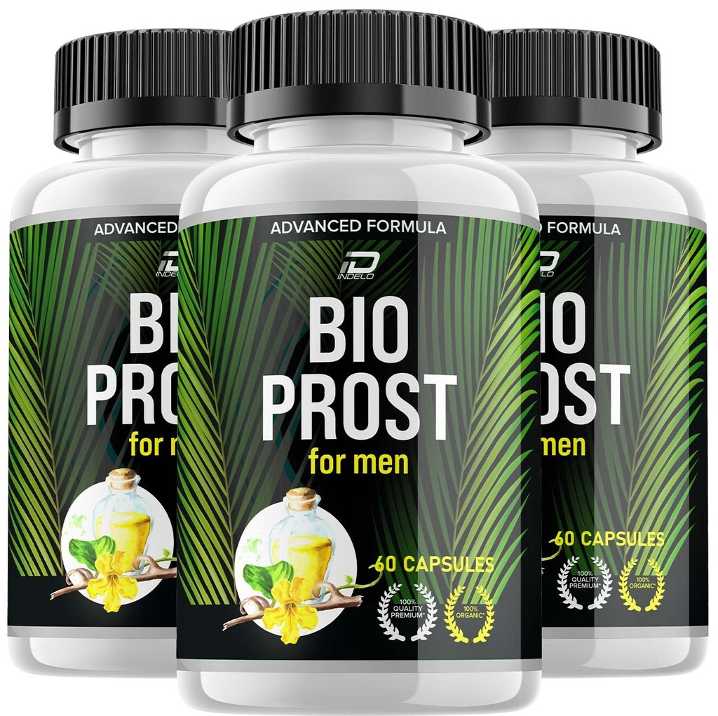 Bio Prost Supplement for Men – BioProst Pills Advanced Formula, Supplements Bio Prost for Men Health Supplement, Reviews (3 Pack - 180 Capsules)