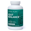 Supplément Vital Plan Gut Balance par Dr. Bill Rawls - Formule avancée de soutien de la santé digestive avec Elm Bark, Berberine et Extrait de dandelion pour les femmes et les hommes (180 capsules)