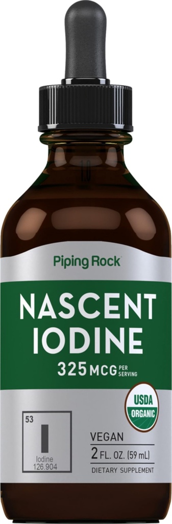 Piping Rock Nascent Iodine Drops Biologische 