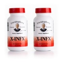Christopher's originele Formules X-INFX Formule, Natuurlijke Immune Ondersteuning, 2 Pack, 100 Caps Elke