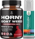 Bundle of Horny Geit Weed Extract Complex for Men and Women Enhanced Energy and Uithoudingsvermogen and Black Maca Root Capsules for Men - Innovatoring Drive Mood & Energy Booster for Men