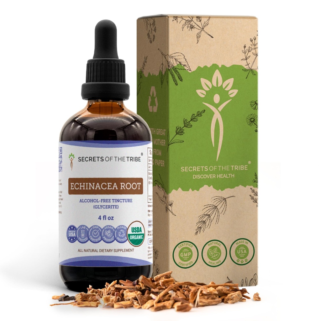 Echinacea Root USDA Organische Tinctuur 