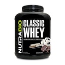 NutraBio Classic Wei Proteïne Poeder- Full-Spectrum Aminozuur Profiel - Geen fillers, kunstmatige kleuren, conserveringsmiddelen - Laag Glykemie Index - Ice Cream Cookie Droom, 5 Ponden