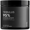 Tribulus Terrestris voor mannen - Ultra High Potency 25:1 Extract met 95% Saponins - 1300mg Pure & Concentrated Formula - Third-Party Lab Getest op zuiverheid en kwaliteit - 240 Capsules