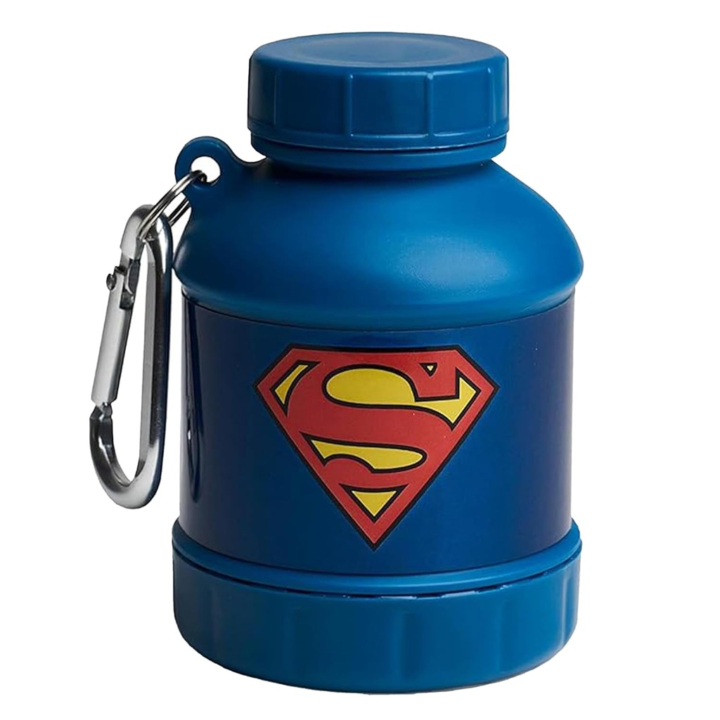 Smartshake Justice League Whey2Go Superman Proteïne Poederopslag Container 50g 