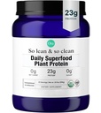 Ora Bio Vegan Protein Powder - 23g Protéine de pois à base de plantes + Superfood pour les femmes et les hommes - Non sucré et non aromatisé - 20 portions, pas d'érythritol, sans céto-friendly, sans gluten, sans paléo, sans soja
