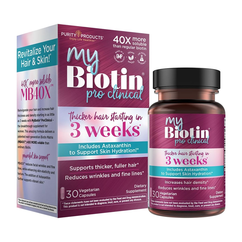 Zuiverheid Producten MyBiotin ProKlinical 