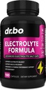 Electrolyte Pillen Supplement Salt Tablets - Electrolytes Capsules met Kalium, Magnesium, Natrium, Chloride, Calcium Vervanging voor Keto, Kraampen en Rehydratatie Zouten Supplementen - 100 Hydratatiedopjes