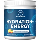 MRM Nutrition Hydration + Energy Electrolyte Powder - 30 Servings | 150mg Natural Caffeine, L-Theanine, Lion's Mane, Acetyl L-Carnitine, Sodium & Potassium for Adults, Sugar Free Paradise Punch