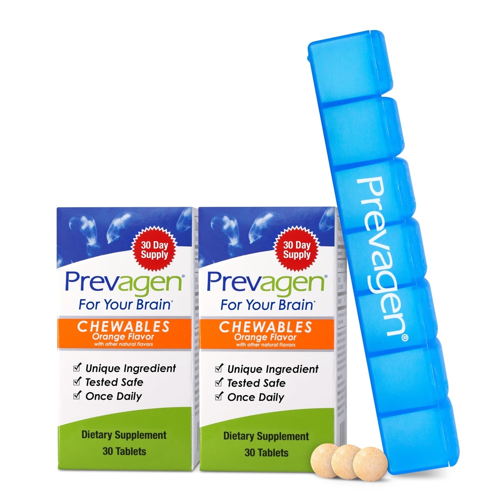 Prevagen Regular Strength Oranje Kauwtabletten - 60 tabletten (2 maanden supply) 