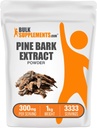 BulkSupplements.com Pine Bark Extract Poeder - Kruidensupplement, Pine Bark Poeder - Antioxidanten Ondersteuning, Glutenvrij - 300mg per portie, 1kg (2,2 lbs) (verpakking van 1)