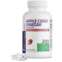 Bronson Apple Cider Vinegar 3000 MG per Serving Extra Strength - Non-GMO, 200 Vegetarische Tablets