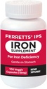 IJzersupplement Capsules 18mg (IPS) - 100-dagen levering van zacht ijzer supplement voor vrouwen en mannen - niet-constipatieve ijzersupplement voor anemie