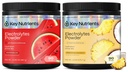 KEY NUTRIENTS Electrolytes Powder Bundle, Juicy Watermelon 90 Servings Jar + Tropical Pineapple Coconut 90 Servings Jar, Sugar Free Hydration Drink Mix with Vitamins & Minerals, No Calories