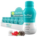 De Plug Lever Reiniging Detox & Repair Drink - Plant Based Herbal Electrolyte Drink voor lever Ondersteuning & gezondheid, opgeblazen verlichting, herstellen Antioxidanten & Mineraal . Lever Complex Energie Drink (24-pack)