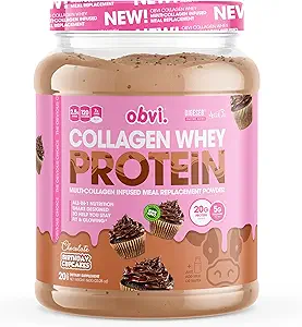 Obvi Collageen Whey Protein Powder 
