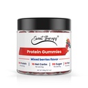 120 Sugar Free Protein Gummies with 1g per gummy & High Fiber | High Protein Snacks| Healthy Snacks for Adults| Plant Based | Fiber Gummies for Adults| Low carb 1g Net Carb, Stevia, Natural Flavor.
