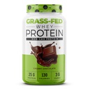Nutrologie Gras Fed Wei Proteïne Poeder, Romige Chocolade Smaak, Ondersteunt Lean Muscle Recovery & Performance, Koud verwerkt Gras Fed Wei en Aminozuur Poeder, Schudden, Blend of Baken, 28 Servers