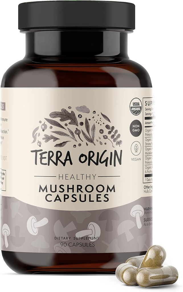 TERRA ORIGIN Gezonde paddo Complex Supplement 