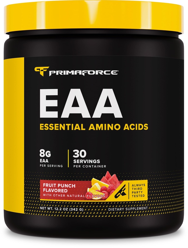 Primaforce EAA Powder (30 porties, vruchtenpunch smaak) 