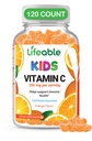 DOCTOR'S FINEST Vitamine C Gummies for Kids - Vegan, GGO Free & Gluten Free - Great Tasting Orange Flavor Pectin Chews - Kids Dietary Supplement - 250 mg vitamine C - 120 Jellies [60 doses]
