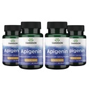Swanson Apigenin-Bioflavonoid Supplement Natuurlijke Prostaat Ondersteuning-Metabolisme & zenuwgezondheid Ondersteuning-Kan slaap en ontspanning 90 Caps, 50mg Elke 4 Pack