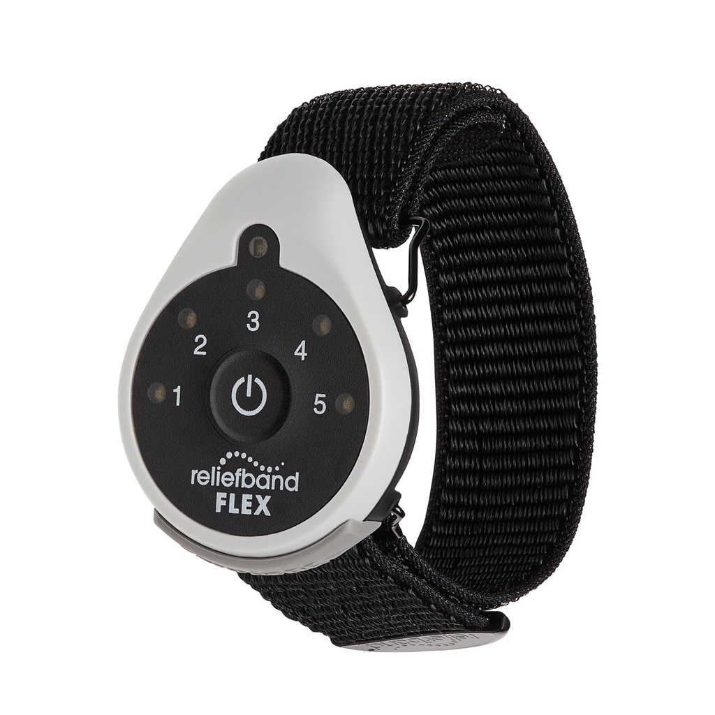 Reliefband Flex Anti-Nausea Wristband for Motion Sickness, Morning Sickness, Travel & Vomiting Relief – FDA Cleared, Drug-Free, Fast-Acting Nausea Relief Band