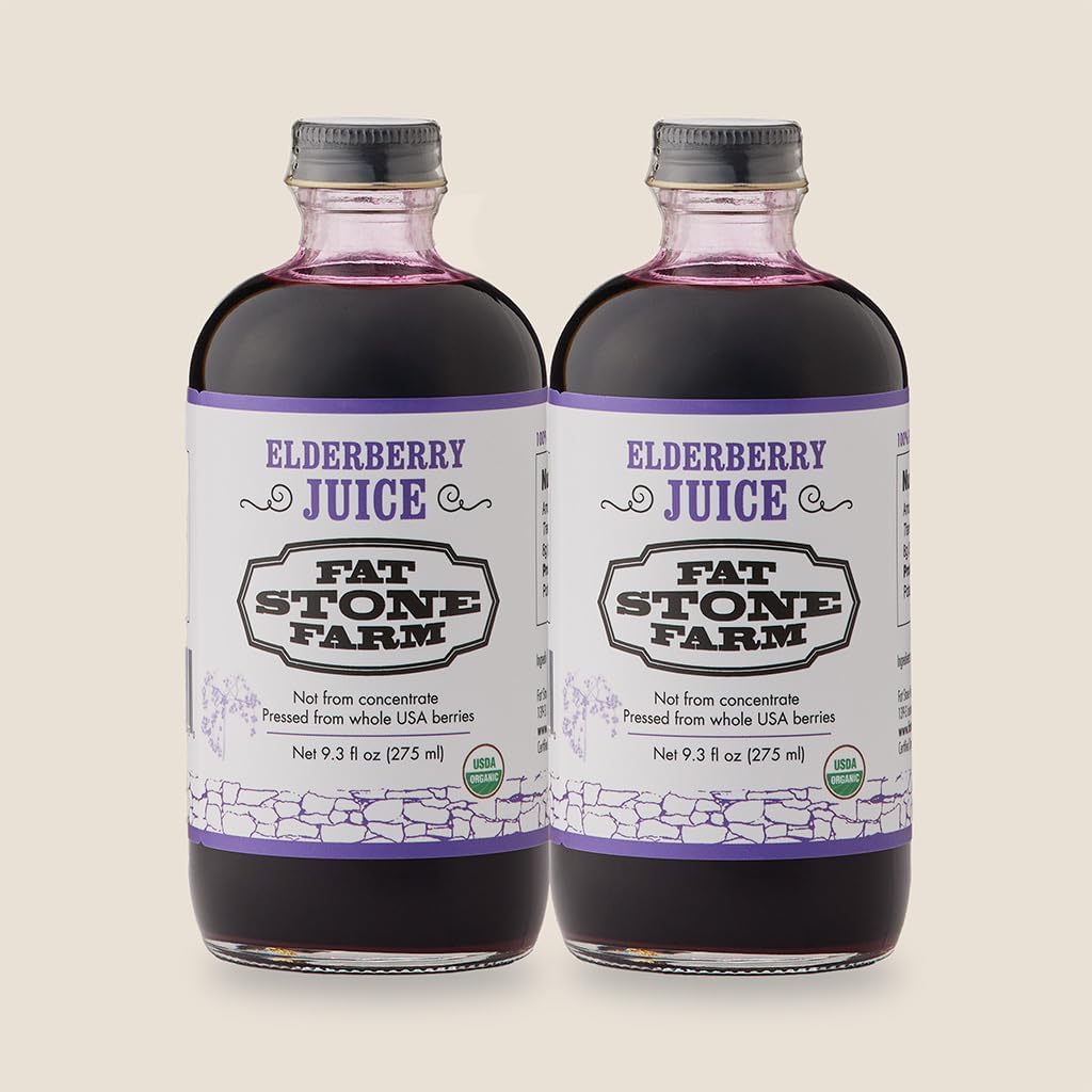 Biologische vlierbessap 2X 9.3 fl. oz (Nieuw)