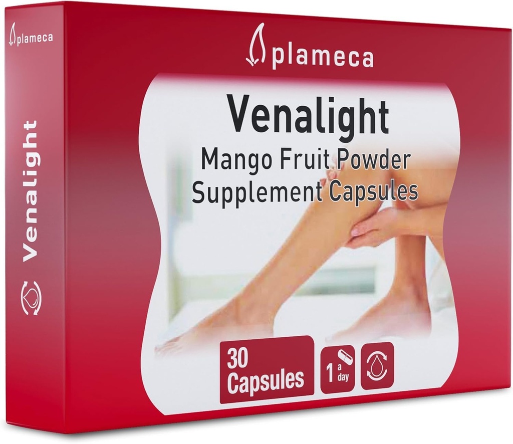 Plameca Venalight Vein Support & Blood Circulation Supplement 