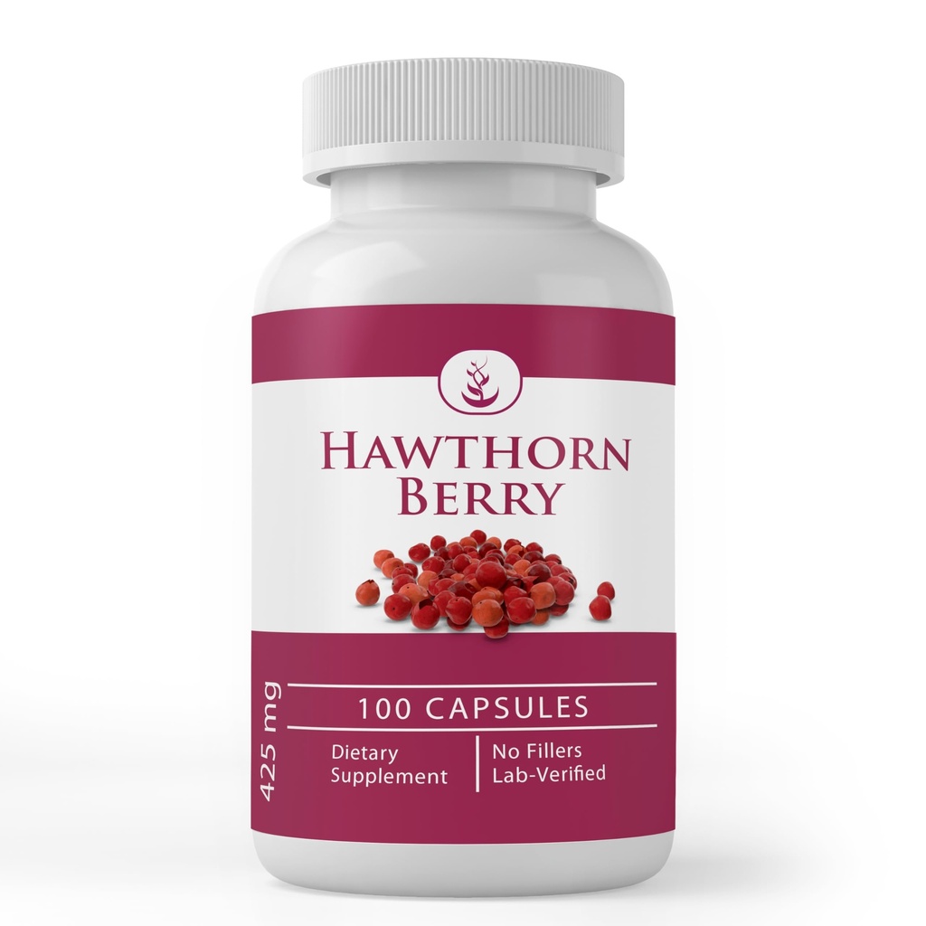 PURE ORIGINAL INGRÉDIENTS Berry hawthorn, (100 capsules) Toujours pur, sans additifs ou remplisseurs, laboratoire vérifié