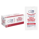 Dynarex Triple Antibiotic Ointment, Used for Minor Wounds such as Cuts, Scrapes and Burns, Single-Use First Aid Ointment 0.9g Foil Packets, 1 Box of 144 Triple Antibiotic Packets