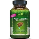 Irwin Naturals Power to Sleep PM - 120 Liquid Soft-Gels - met Melatonine, GABA, Ashwagandha, Valerian Root & L-Theanine - 60 Servers
