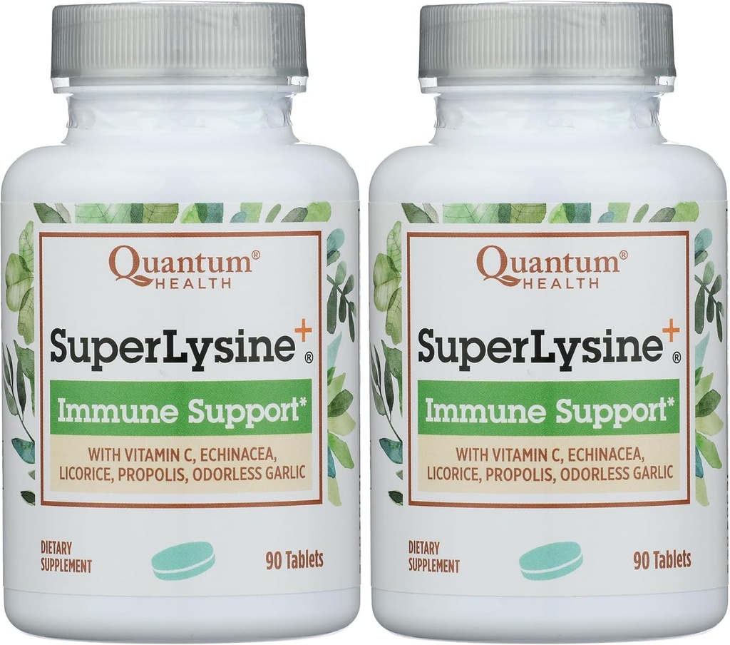 Quantum Research Super Lysine + Tablet, 0,93 Pond (pakket van 2)