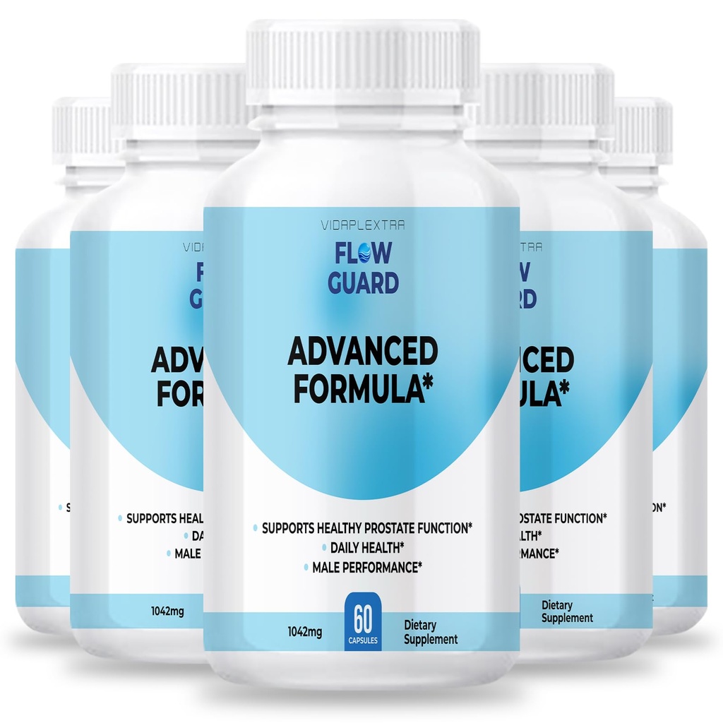 Flow Guard - Flow Guard Mens Capsules (5 Pack, 300 Capsules)
