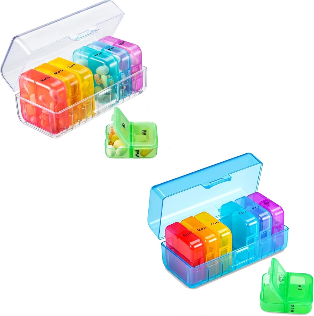 Pillen Organizer 2 keer per dag