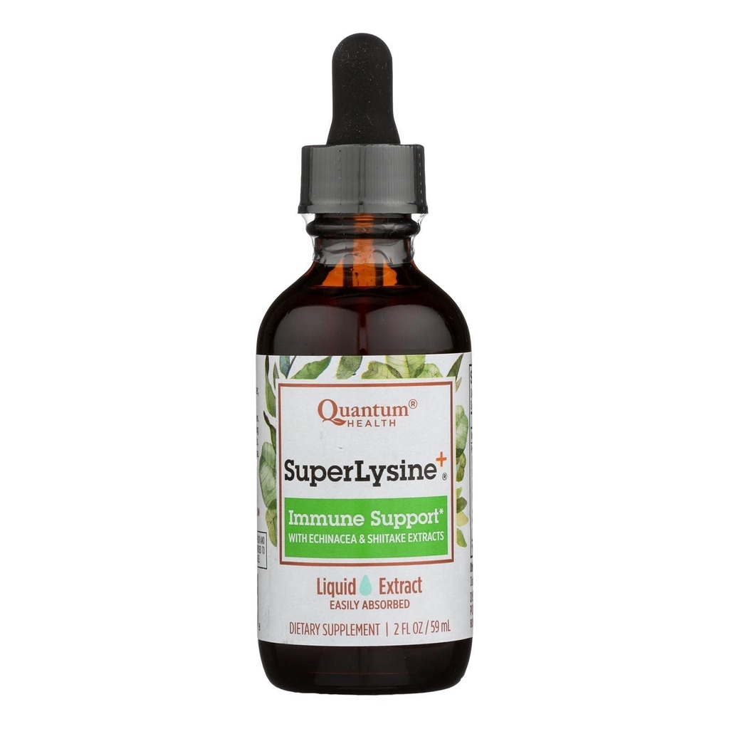Quantum Amino Acid Super Lysine Plus Liquid Extract, 2 Ounce - 3 per geval.