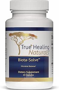 True Healing Naturals - Biota-Solve - Microbial Balance - Biedt balans aan een verstoorde Microbiome - 60 Capsules