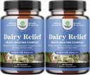 Lactose Intolerance Pillen 120 Days Supply - Fast Acting Dairy Dispatitive Enzymes - Dairy Relief Pillen voor spijsvertering, opgeblazen, gas en carb proteïne - Digestiesupplement voor Lactose Intolerance Relief