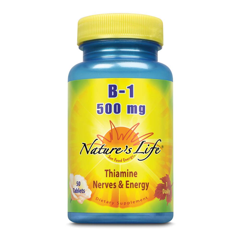 Nature's Life Vitamin B-1 500 mg | 50 ct
