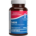 Hoge Absorptie CoQ10 100mg Softgels - Klinische Formule Co-enzym Q10 100mg voor Skin Heart Energy Antioxidant en Hersenondersteuning - Gemakkelijk doorslikken - Made in The USA in cGMP Facilities - 60 Servings