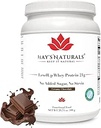 Hay's Naturals LevelUp Poudre de protéines de lactosérum - 21g Protéine - Pas d'ajout de sucre, d'arôme crémeux de chocolat, construire des muscles et récupérer plus rapidement avec des protéines