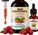 Maxi Health Iron Supplement 15mg Per ML 