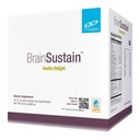 XYMOGEN BrainSustain - 19 g Pea & Rice Protein - Support Brain Health & Function - Gluten-Free, Dairy-Free & Non-GMO - Vanilla Delight Flavor - 10 Servings