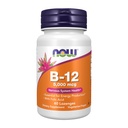 MAINTENANT compléments alimentaires, vitamine B-12 5 000 mcg, avec acide folique, système nerveux santé*, 60 lozenges
