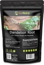 Go Nutra Poudre de racine de dandelion pour thé, café et boissons.Concentré 10:1 Poudre d'extrait de racine de dandelion, sans caféine.
