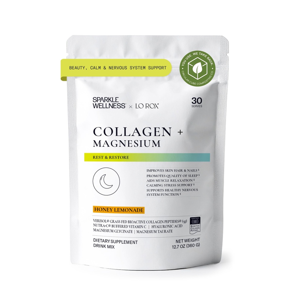 Collageen Magnesium Rest + Restore (Honey Lemonade) [30 Serves] 