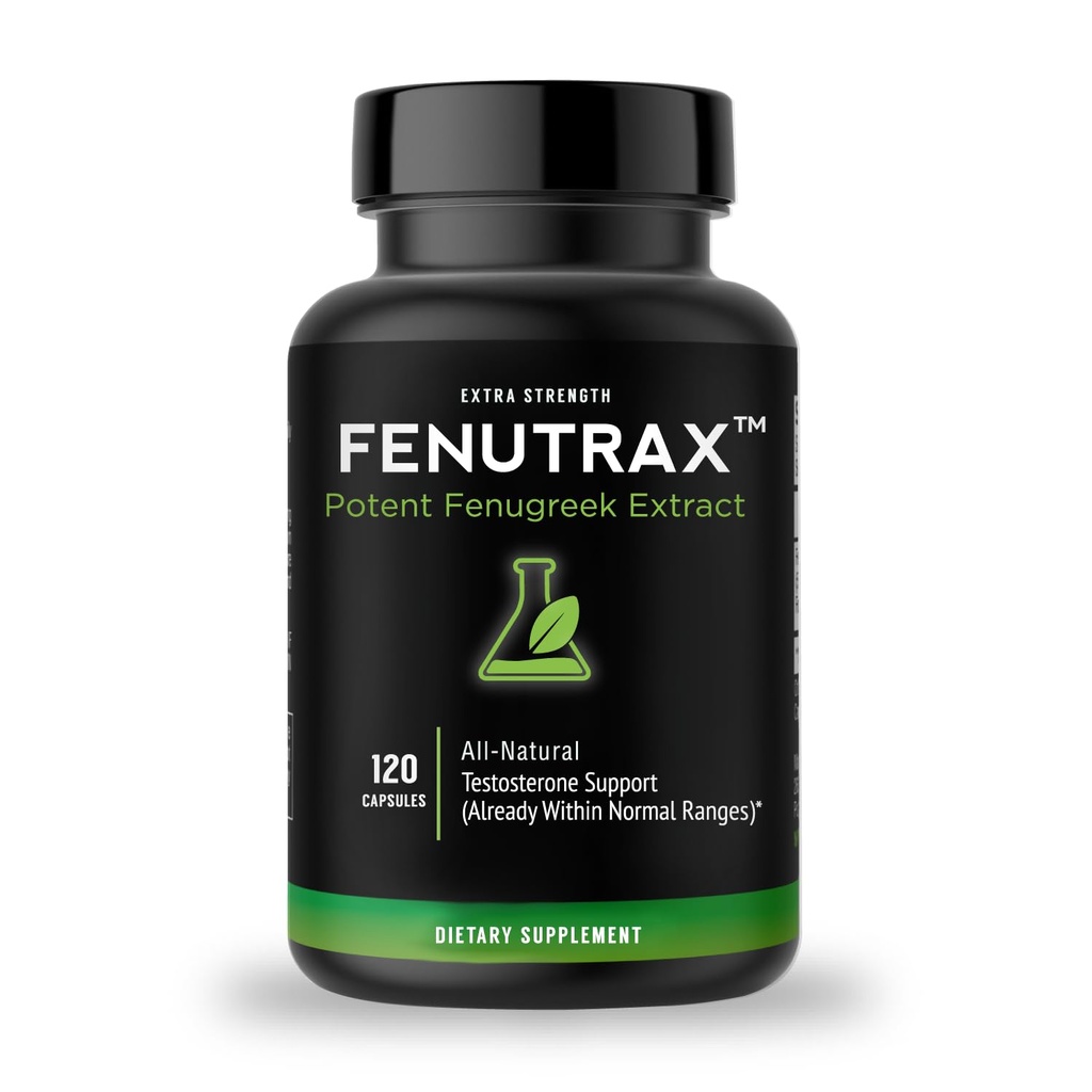 VitaMonk FenuTraxTM Extrait de fenugreek 2 mois d'approvisionnement - plus fort que le testofen pour les hommes - Extrait de graines de fenugreek - Croissance musculaire, énergie et soutien de la conduite