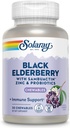 SOLARAY Black Elderberry Extract met zink, probiotica & vitamine C 